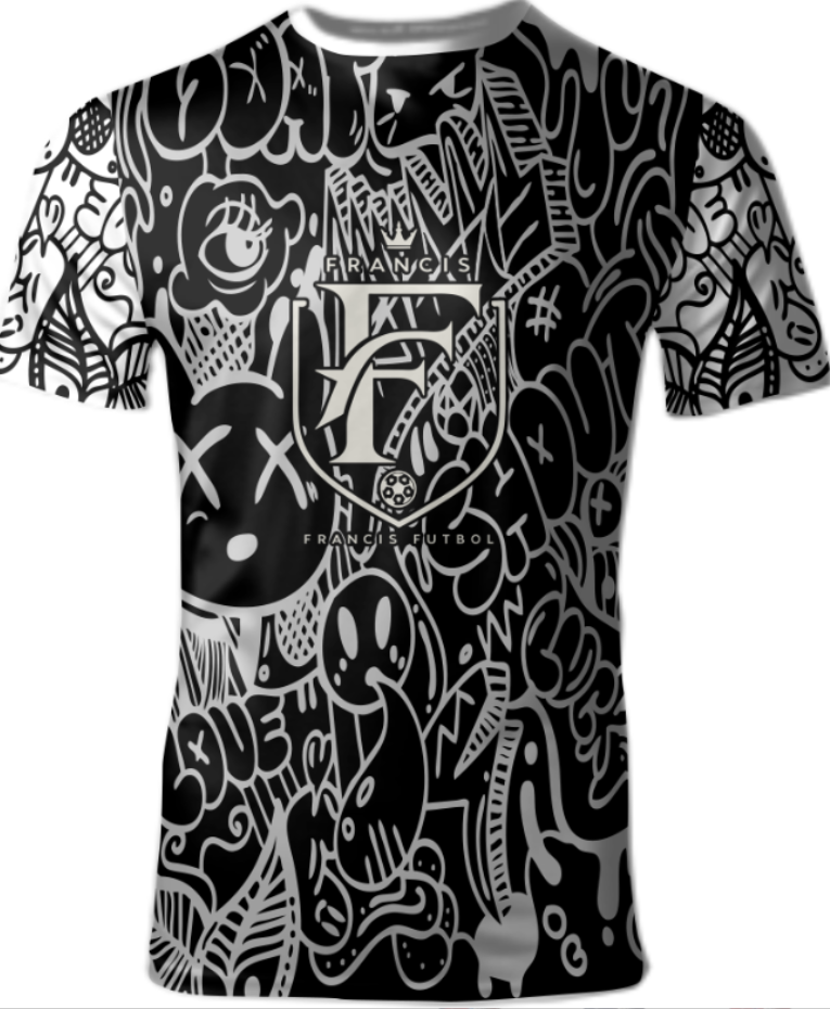 Francis Futbol "Rebel" Jersey Black