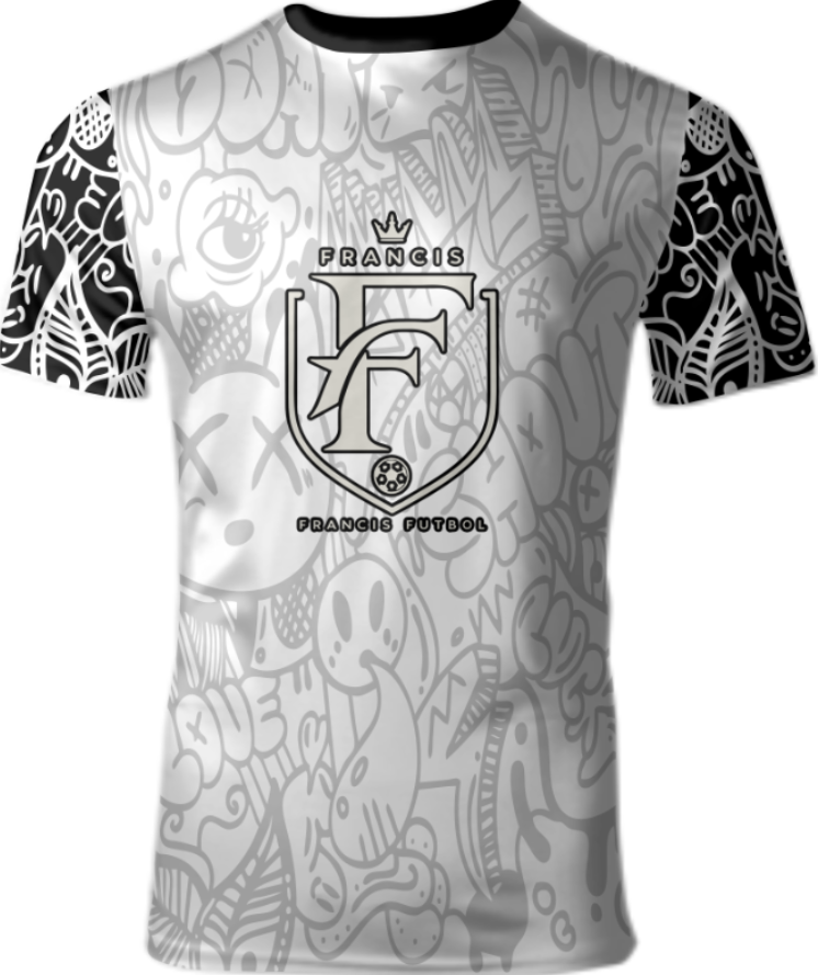 Francis Futbol "Rebel" Jersey White