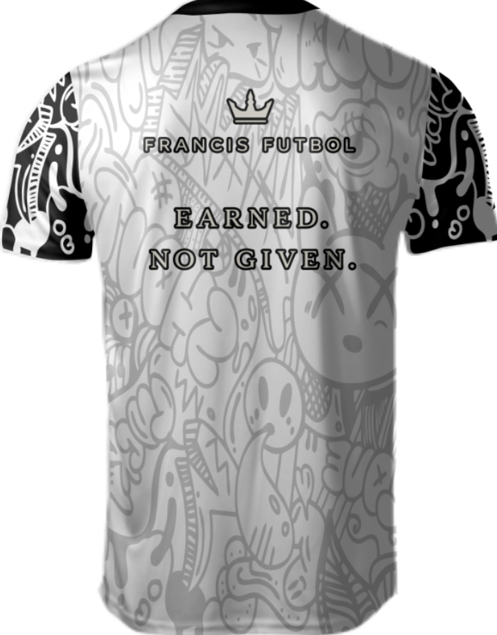 Francis Futbol "Rebel" Jersey White